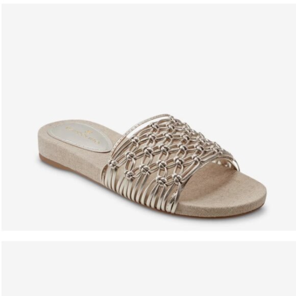 NEW BANDOLINO Melly Slide Sandals medium natural for women 253 - Picture 4 of 9